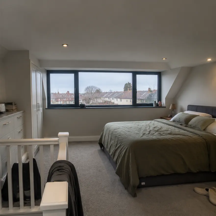 A finished loft conversion